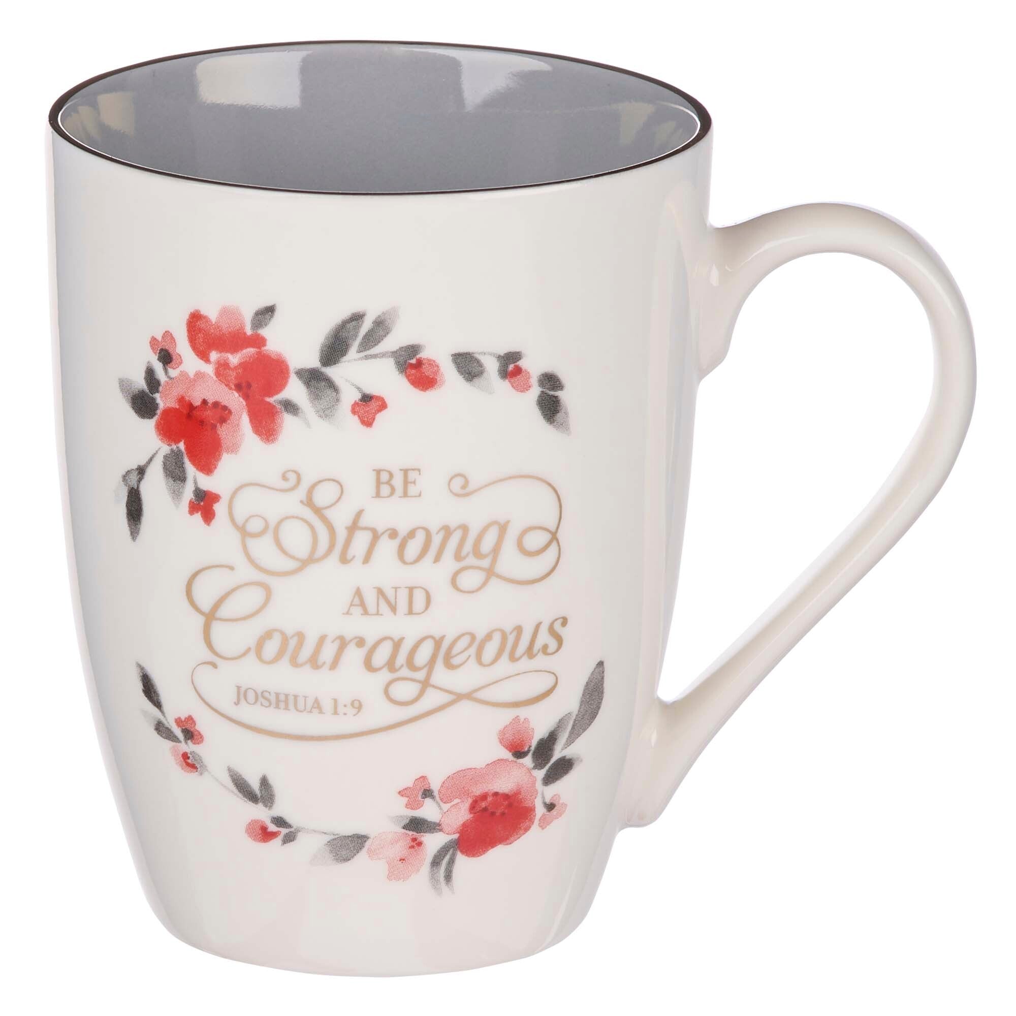 Be strong and brave mug